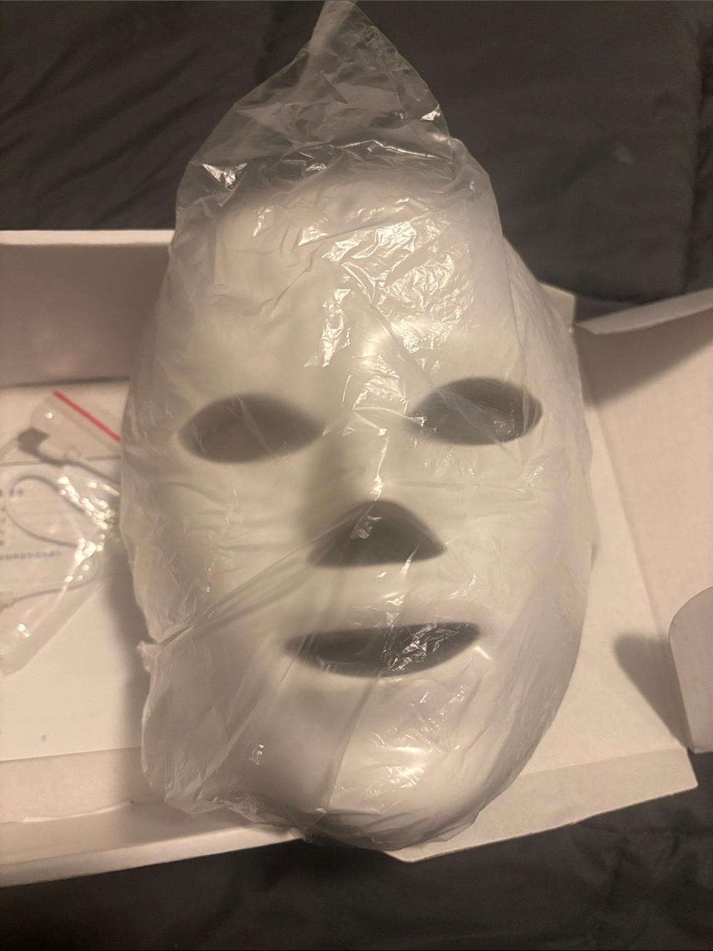 LED Facial Mask - White Light Therapy Mask